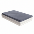 Gel Infused Memory Foam Mattress Topper Twin Size, 4 Inch Fresh Cooling Mattress Pad with Washable Cover for Twin Mattress, Pain Pressure Relieve Bed Topper, Breathable, Comfort