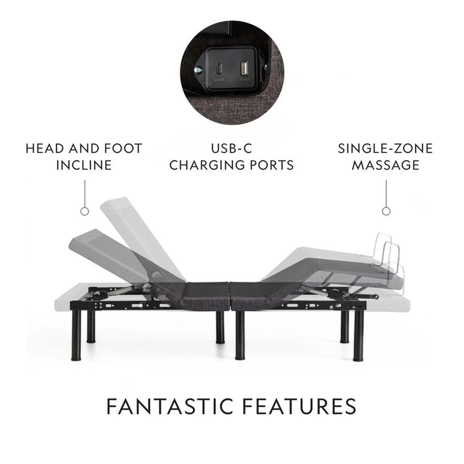 M455 Adjustable Bed Base