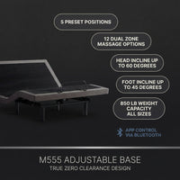 M555 Adjustable Bed Base — Results & Stats