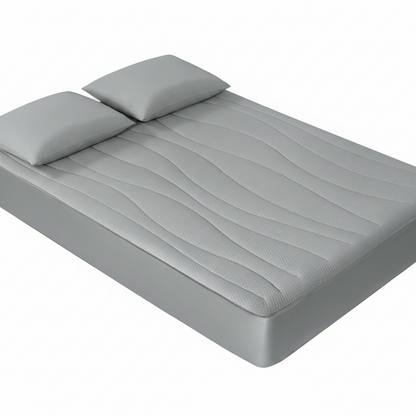 Cooling Mattress Pad Full, Upgraded Arc-Chill 3.0 + PCM Cooling, Stay Cool All Night, Breathable & Soft, Deep Pocket 18", Washable Mattress Protector for Hot Sleepers, Gray